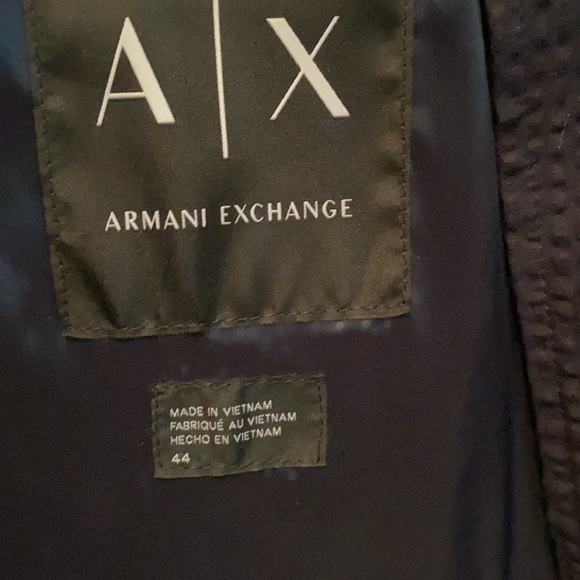Armani Exchange navy blazer - Picture 2 of 3